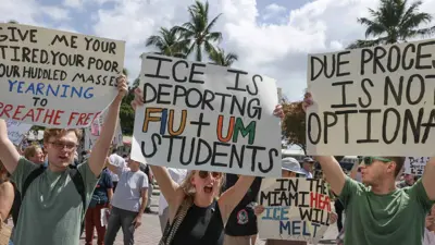 متظاهرون في ميامي