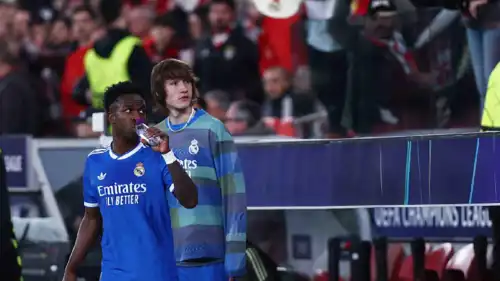 فينيسيوس جونيور نجم ريال مدريد الإسباني