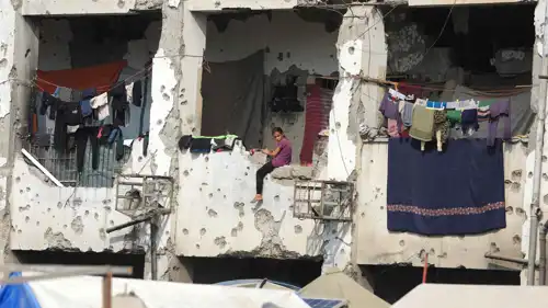 مشهد من غزة