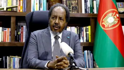 الرئيس الصومالي حسن شيخ محمود