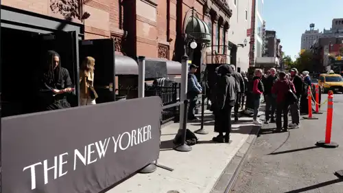 الحياة العامة في شوارع مدينة نيو يورك الأمريكية