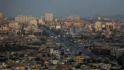 منظر عام لمدينة كابول بأفغانستان