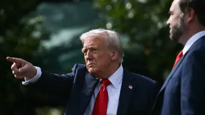 الرئيس الأمريكي دونالد ترامب 