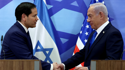 ماركو روبيو وبنيامين نتنياهو