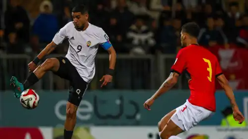 مباراة الذهاب بين ليبيا وأنغولا 