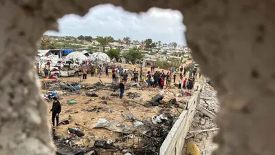 مشهد من خان يونس