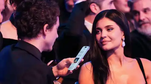 كايلي وتيموثي من حفل "بافتا" الأخير 