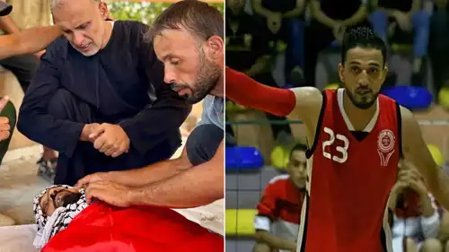 اللاعب الفلسطيني محمد شعلان 