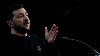 الرئيس الأوكراني فولوديمير زيلينسكي