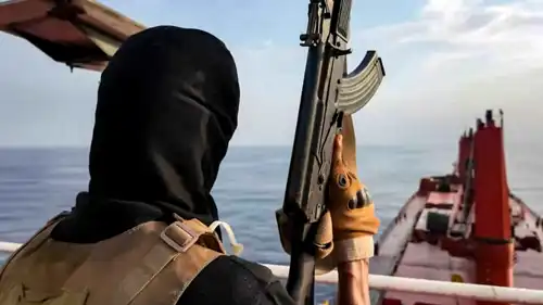 هجوم حوثي سابق على سفينة الشحن ماجيك سيز