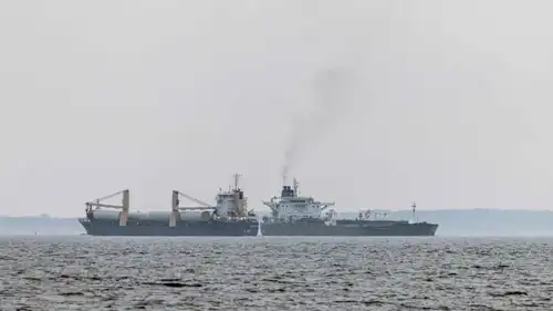 سفن روسية في بحر البلطيق 