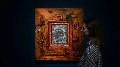 إحدى رسمات فيكتور هوغو 