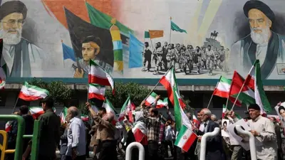 احتفالات في طهران بانتهاء الحرب