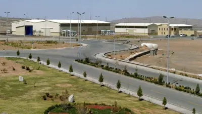 منشأة نطنز النووية في إيران 