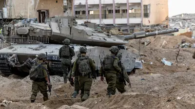 جنود إسرائيليون في قطاع غزة