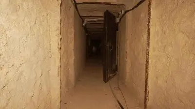 ممر في المقر قال الجيش الإسرائيلي إنه بطول 800 متر