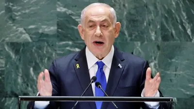 رئيس الوزراء الإسرائيلي بنيامين نتنياهو