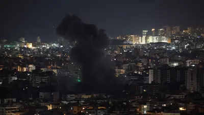 غارات إسرائيلية على ضاحية بيروت