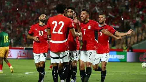 من مباراة مصر وإثيوبيا