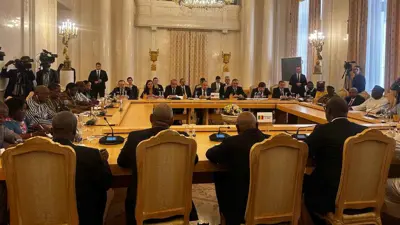 لافروف بوزراء خارجية مالي وبوركينافاسو والنيجر