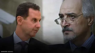 بشار الجعفري والأسد