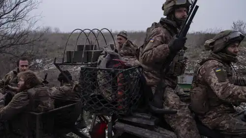 جنود أوكرانيون