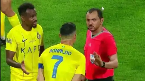 محمد الهويش مع كريستيانو رونالدو