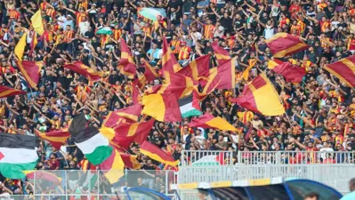 جماهير الترجي التونسي في إحدى المباريات