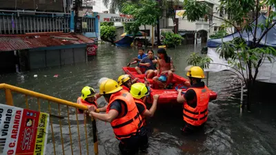 فيضانات سابقة في مانيلا
