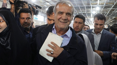 الرئيس الإيراني مسعود بيزشكيان