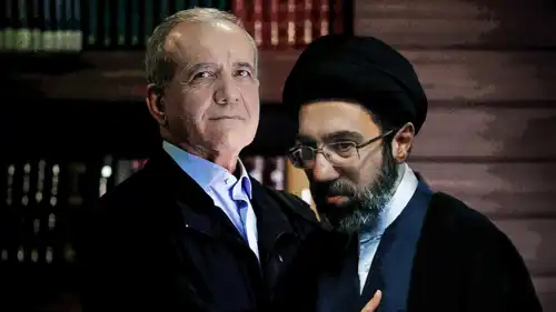 مجتبى خامنئي وبزشكيان