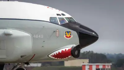 طائرة التجسس الأمريكية "آر سي-135 يو كومبات سنت"