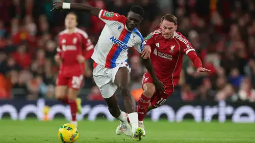 مباراة ليفربول ضد كريستال بالاس بكأس الرابطة الإنجليزية