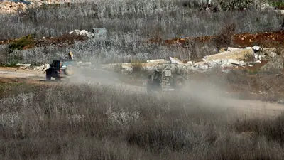 مركبات إسرائيلية جنوب لبنان