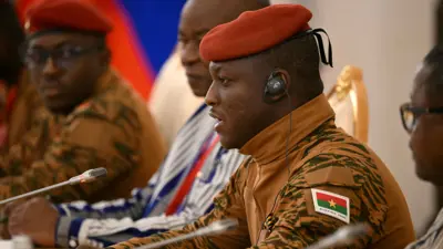 رئيس بوركينا فاسو إبراهيم تراوري