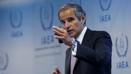 المدير العام للوكالة الدولية للطاقة الذرية رافائيل غروسي