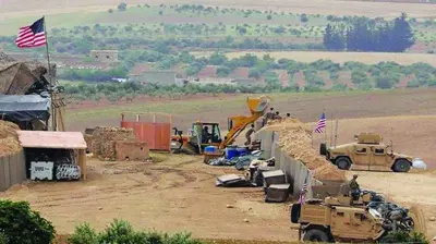 القاعدة الأمريكية في حقل كونيكو بسوريا