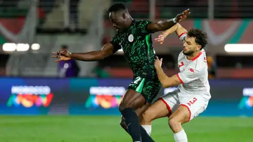 مباراة تونس ونيجيريا في كأس الأمم الأفريقية