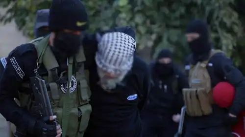 من العملية الأمنية ضد داعش في ريف دمشق