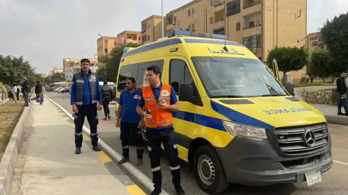 سيارة إسعاف مصرية