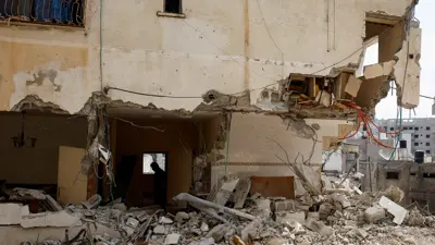 منزل فلسطيني بطولكرم دمّر بقصف إسرائيلي