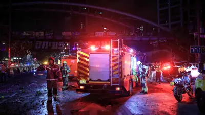 هجوم صاروخي من إيران على إسرائيل 