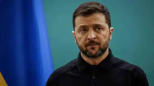 الرئيس الأوكراني فولوديمير زيلينسكي