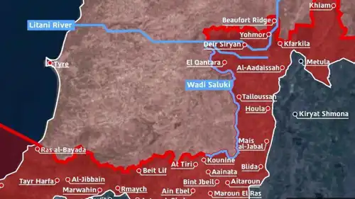 خرائط إسرائيلية تشعل لبنان