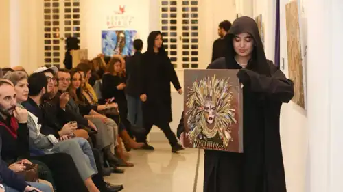 الفنانة التشكيلية اللبنانية هبة الخطيب بدر الدين