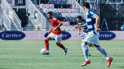 محمد علي بن رمضان في مباراة باتشوكا المكسيكي