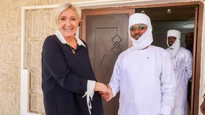 زيارة مارين لوبان إلى تشاد