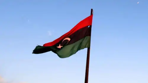 العلم الليبي