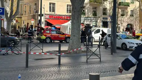 الشرطة في موقع الهجوم