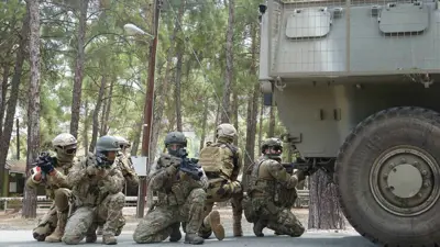 تدريبات عسكرية مشتركة في قبرص